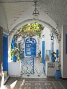 14 SPANISH COURTYARD by Denise Barrett
