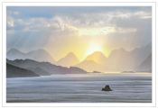 50 SUNSET OVER THE LAKE by Patricia Jones - HIGHLY COMMENDED