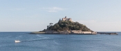 46 DEPARTING ST MICHAEL'S MOUNT by Mike Robinson