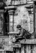 47 Indian Mono I by Roger Lee