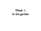 Week 1