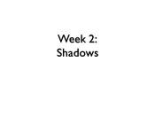 Week 2