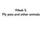Week 5